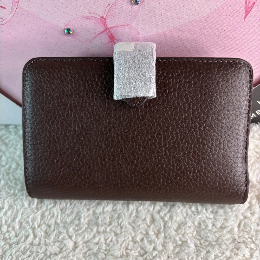 Kate Spade Brown Leather Wallet NWOT - Picture 2 of 9